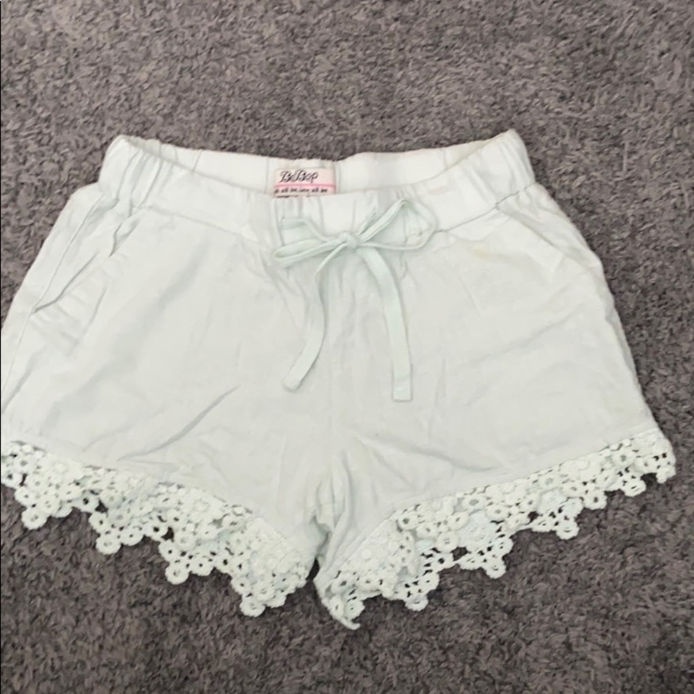 mint green dressy short